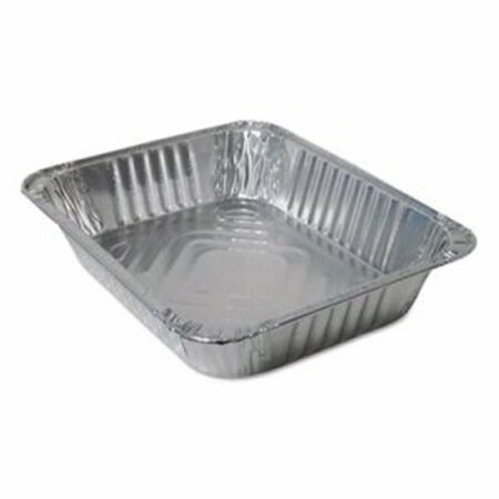 DURABLE PACKAGING 40 g Aluminum Full Size Deep Steam Table Pans, Silver 4200100